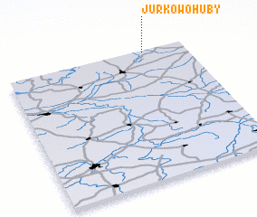 3d view of Jurkowo Huby