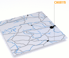 3d view of Choryń