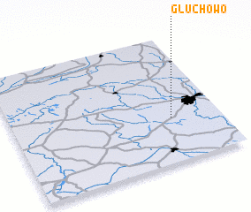 3d view of Głuchowo