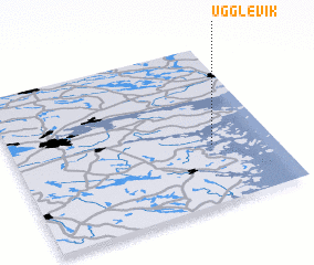 3d view of Ugglevik