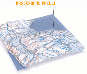 3d view of Masseria Filippelli