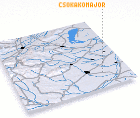 3d view of Csókakőmajor