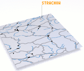 3d view of Strachów