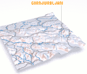 3d view of Gornji Vrbljani