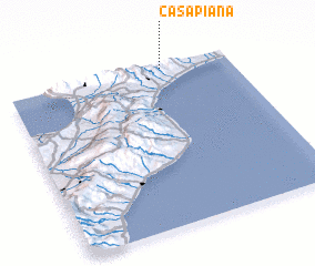 3d view of Casa Piana