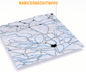 3d view of Babice nad Svitavou