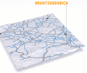 3d view of Hrvatska Dubica