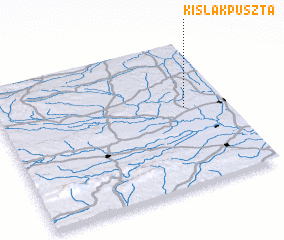 3d view of Kislakpuszta