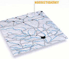 3d view of Horní Studénky