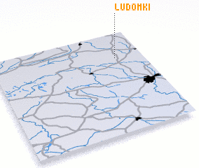 3d view of Ludomki