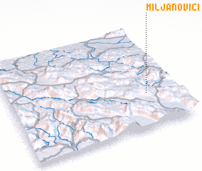 3d view of Miljanovići