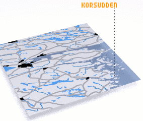 3d view of Korsudden