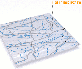 3d view of Válickapuszta