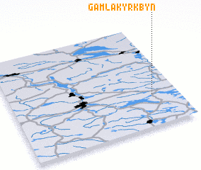 3d view of Gamla Kyrkbyn