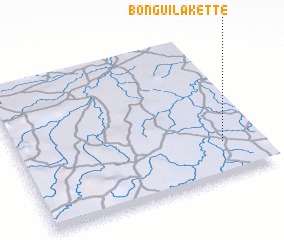 3d view of Bonguila Kétté