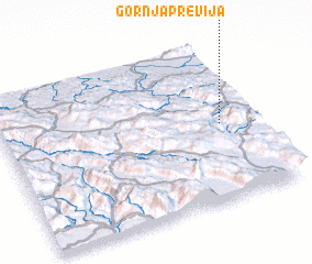 3d view of Gornja Previja