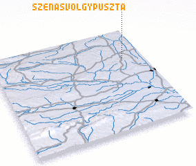 3d view of Szénásvölgypuszta