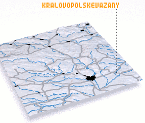 3d view of Královopolské Vážany