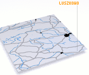 3d view of Łuszkowo