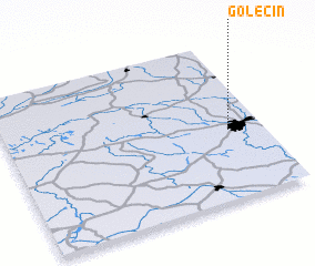 3d view of Golęcin