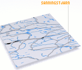 3d view of Sänningstjärn