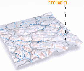 3d view of Stevanići