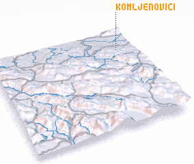 3d view of Komljenovići