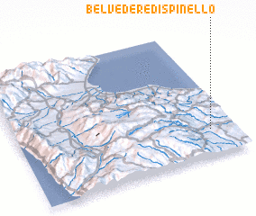 3d view of Belvedere di Spinello