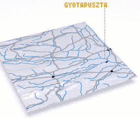 3d view of Gyótapuszta