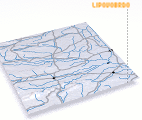 3d view of Lipovo Brdo