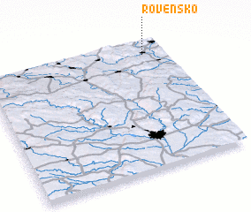 3d view of Rovensko