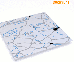 3d view of Suchy Las