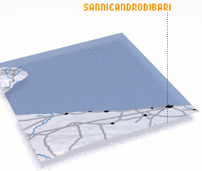 3d view of Sannicandro di Bari