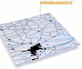 3d view of Horní Bojanovice