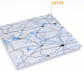 3d view of Lotyń