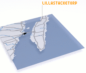 3d view of Lilla Stacketorp