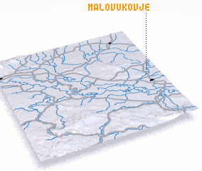 3d view of Malo Vukovje