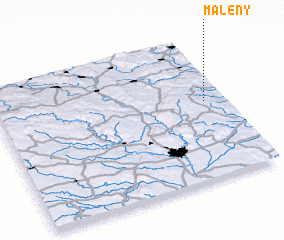 3d view of Maleny