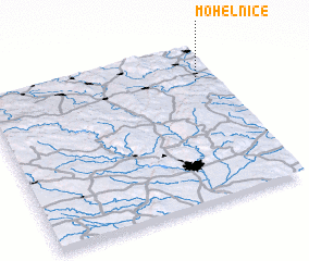 3d view of Mohelnice