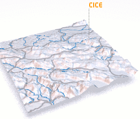 3d view of Čiče