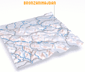 3d view of Bronzani Majdan