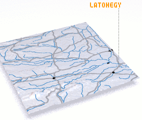 3d view of Látóhegy