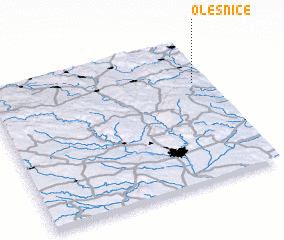 3d view of Olešnice