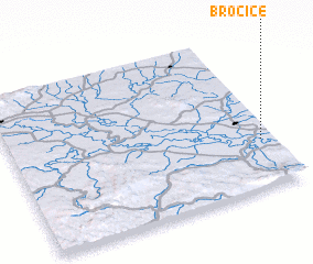 3d view of Bročice