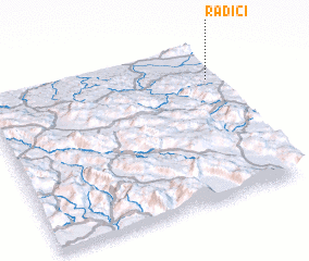 3d view of Radići