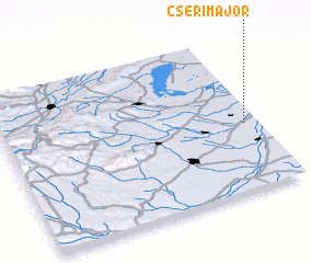 3d view of Csérimajor