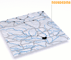 3d view of Nová Dědina