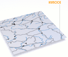 3d view of Kunčice