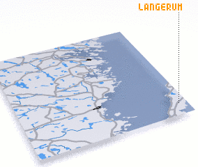 3d view of Långerum