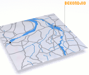 3d view of Békondjio